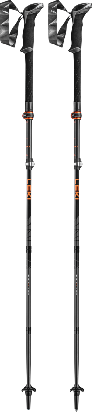 Leki Makalu Fx Carbon Black-Orange-Naturalcarbon 110-130 cm, Black-Orange-Natural carbon