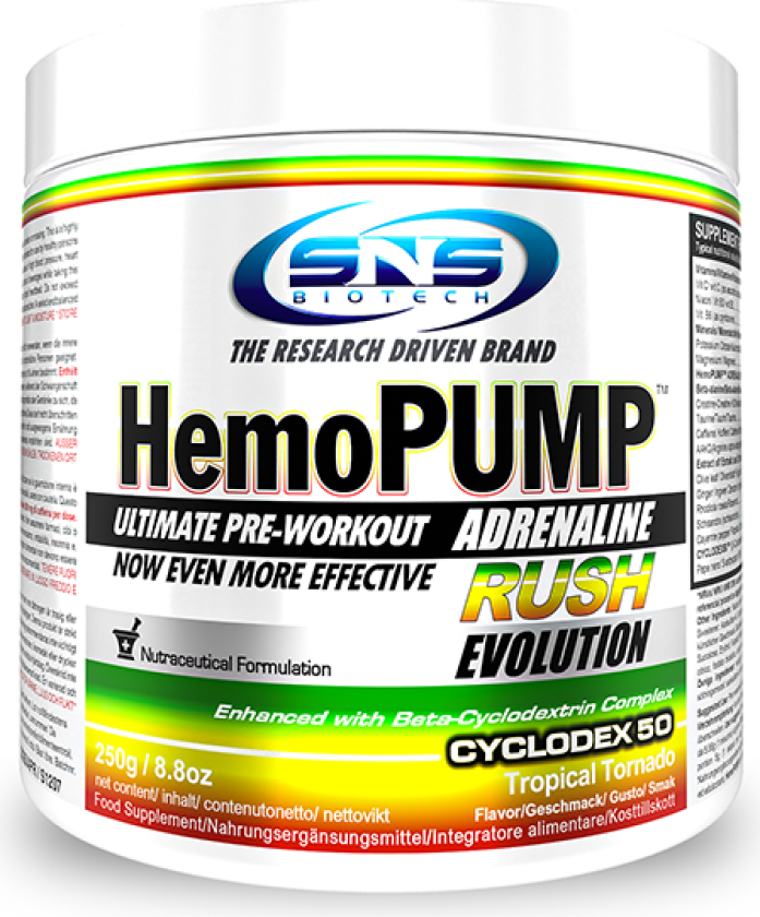 HemoPUMP Adrenaline Rush 250 g