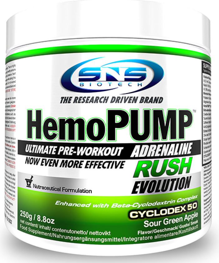 HemoPUMP Adrenaline Rush 250 g