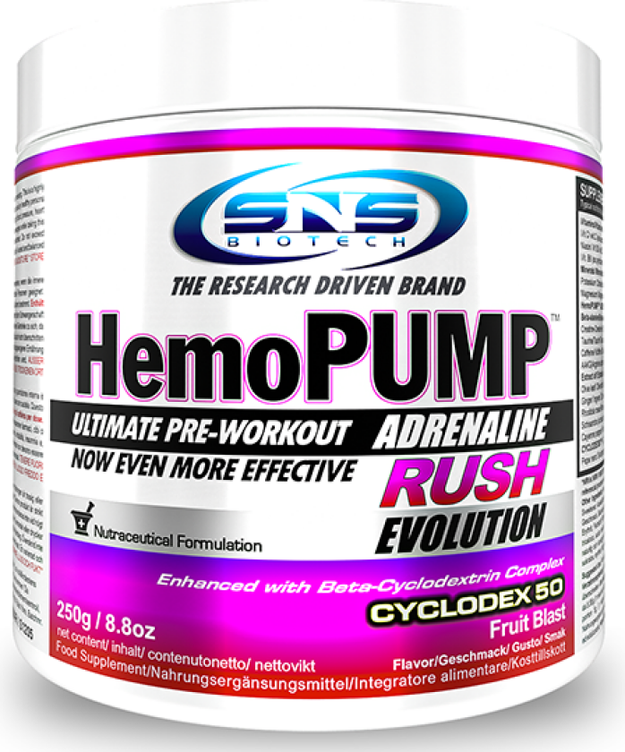 HemoPUMP Adrenaline Rush 250 g