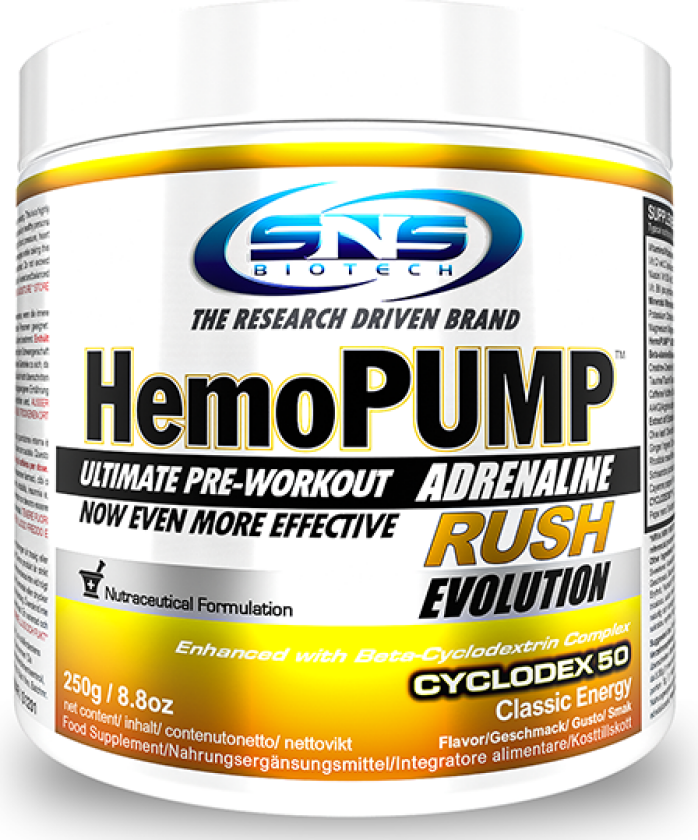 HemoPUMP Adrenaline Rush 250 g