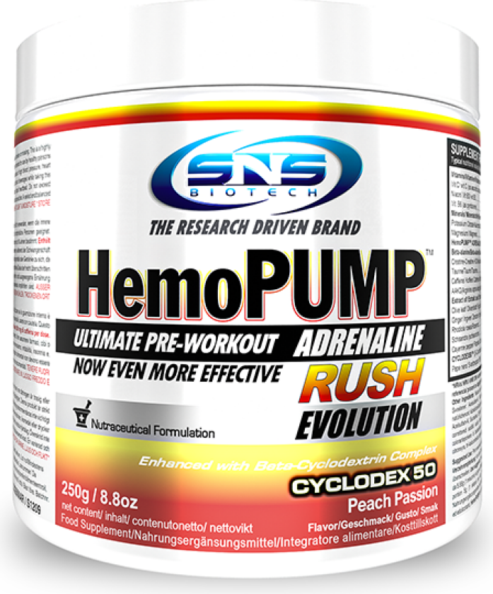 HemoPUMP Adrenaline Rush 250 g