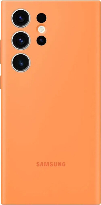 Galaxy S23 Ultra Silicone Case, Orange