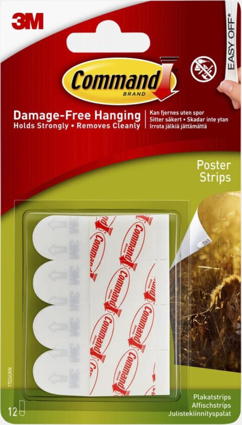Focus 3m Command Poster Strips