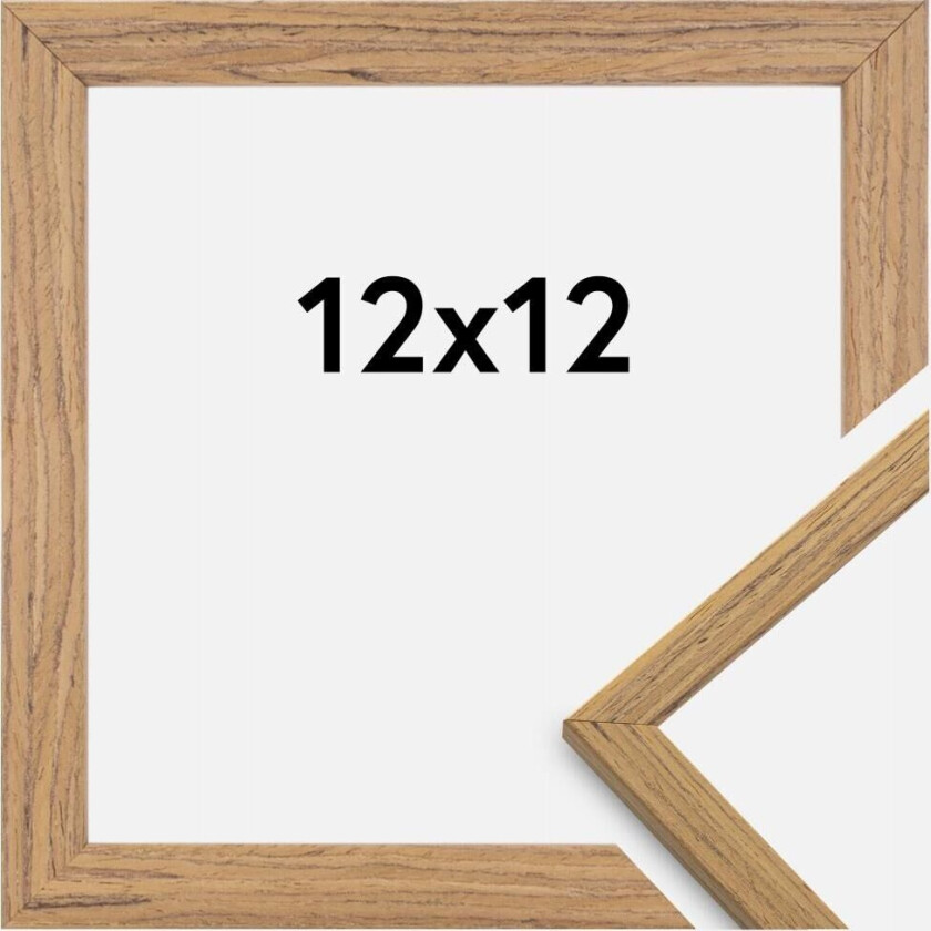 Ramme Edsbyn Teak 12x12 Cm