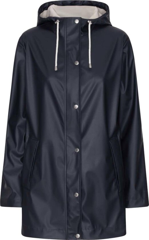 Ilse Jacobsen Women's Rain Jacket Dark Indigo 42, Dark Indigo