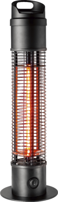 Patio heater under table model 1200 W CB ULG black