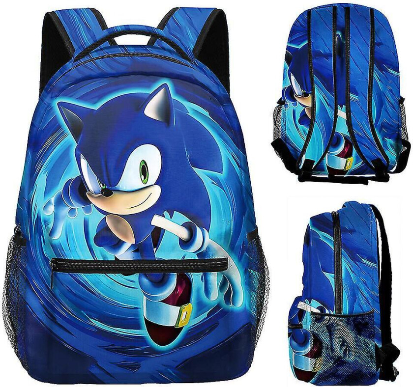 Sonic tegneserie skolesekk