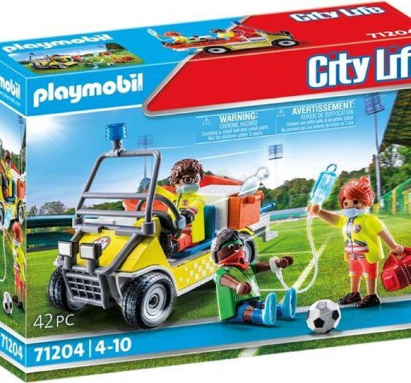 Bilde av Playmobil City Life - Redningscaddie 71204