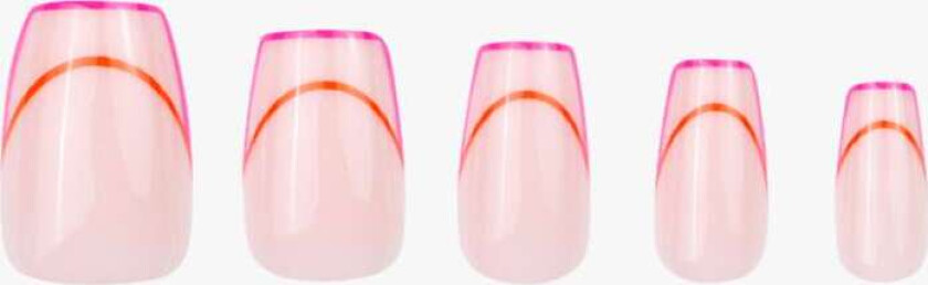 Reusable Press-On Nails Out of Line 30 stk