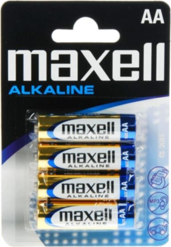 LR6 AA 4p Alkaliska batterier