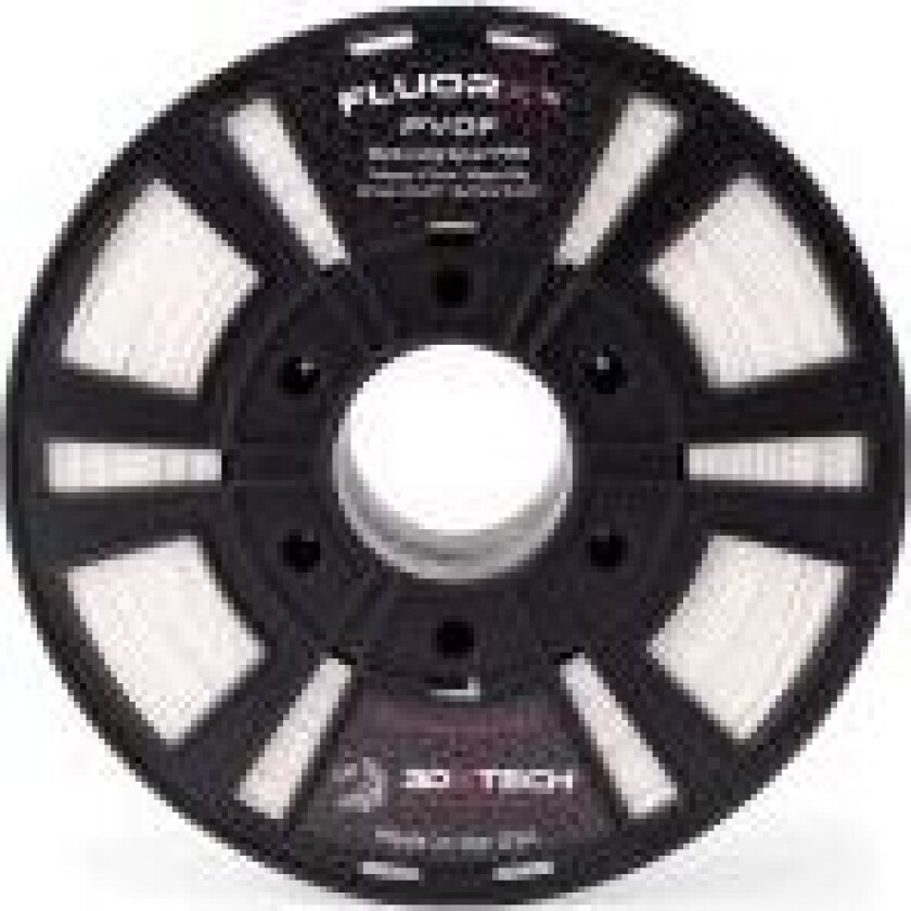 PVD1010750N FluorX™ PVDF Filament PVDF kemisk bestandig, UV-bestandig 1.75 mm 750 g Natur, Natural 1 stk