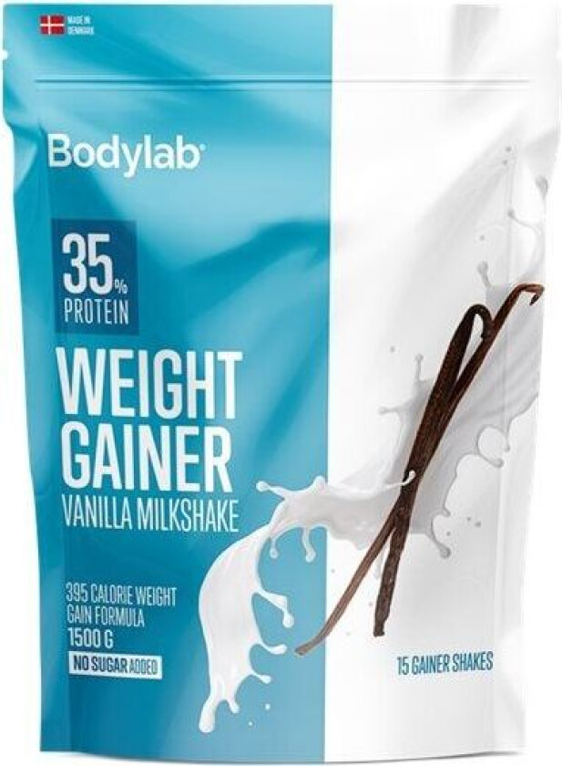 BodyLab Weight Gainer Vanilje Milkshake (1,5kg)