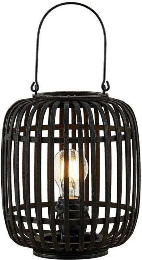 Canyana bordlampe av rotting, svart