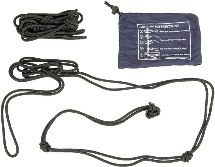 Bilde av Ticket To The Moon Rope 5mm Svart Svart unisex