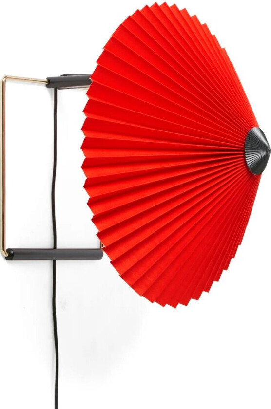 Matin wall vegglampe Ø 30 cm Bright red shade