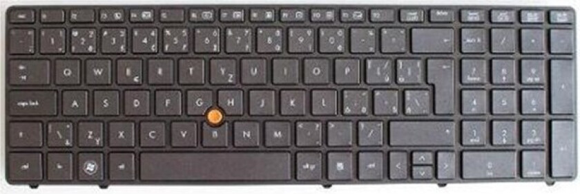 Keyboard (NORWEGIAN) - Tastatur - Norsk - Svart