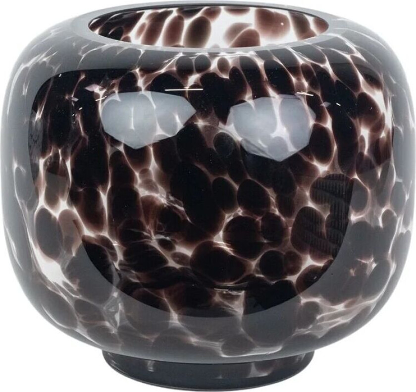 Leo lyslykt/Vase Ø23,5 cm Svart