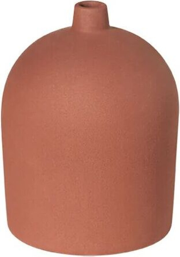 Dome Vase S Ø14x20 cm Terracotta red