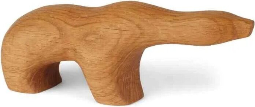 The Polar Bear tredekorasjon Eik