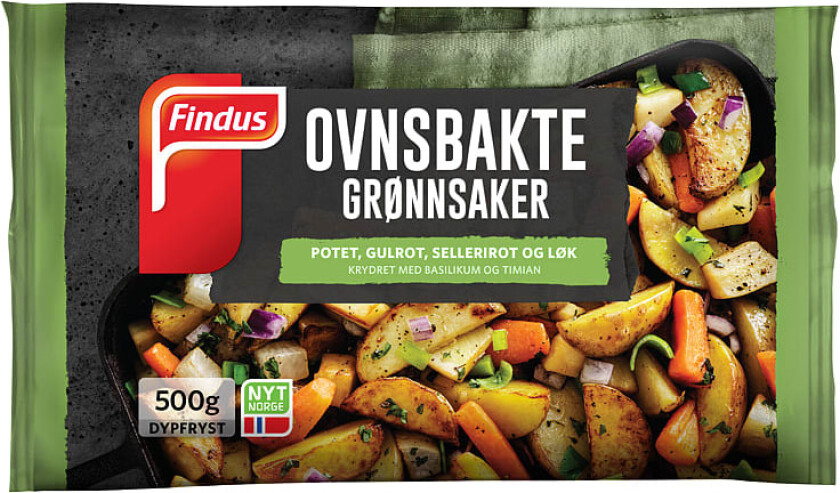 Grønnsaker Ovnsbakt Basil&Timian 500g
