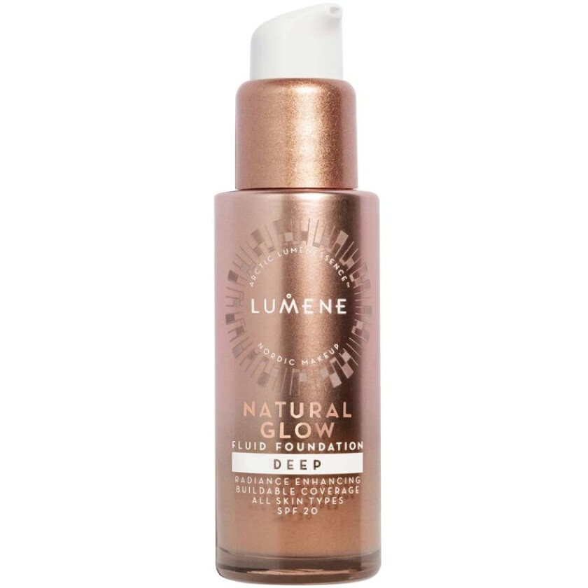 Natural Glow Fluid Foundation SPF 20 30 ml - Deep