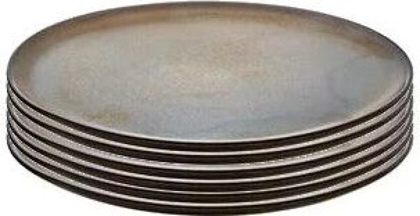 Aida Raw desserttallerken Ø20 cm 6-pakning Brown