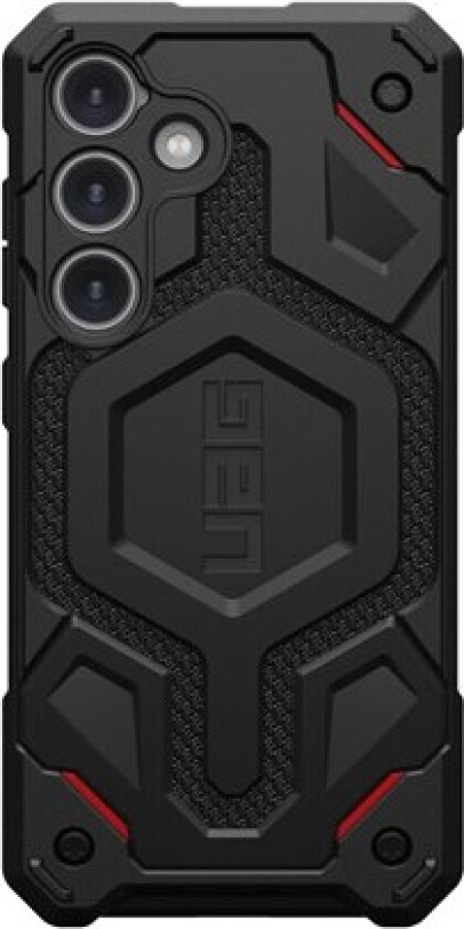 Samsung Galaxy S24 MONARCH Pro Series Deksel - MagSafe Kompatibel - Kevlar Black