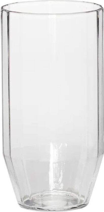Aster vannglass 14 cm Klar