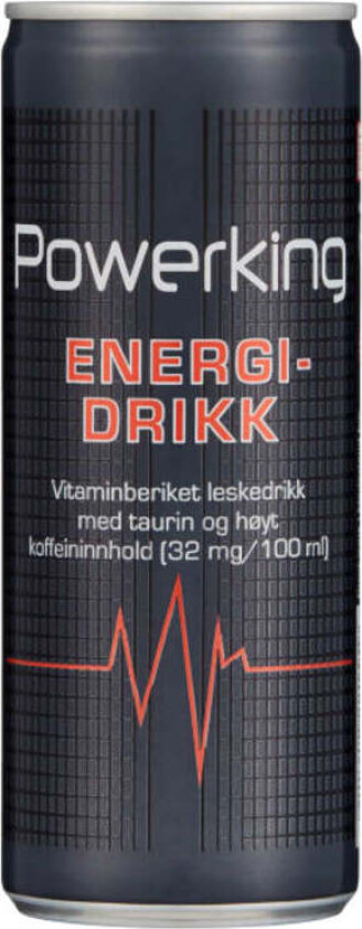 Powerking Energidrikk 250ml boks
