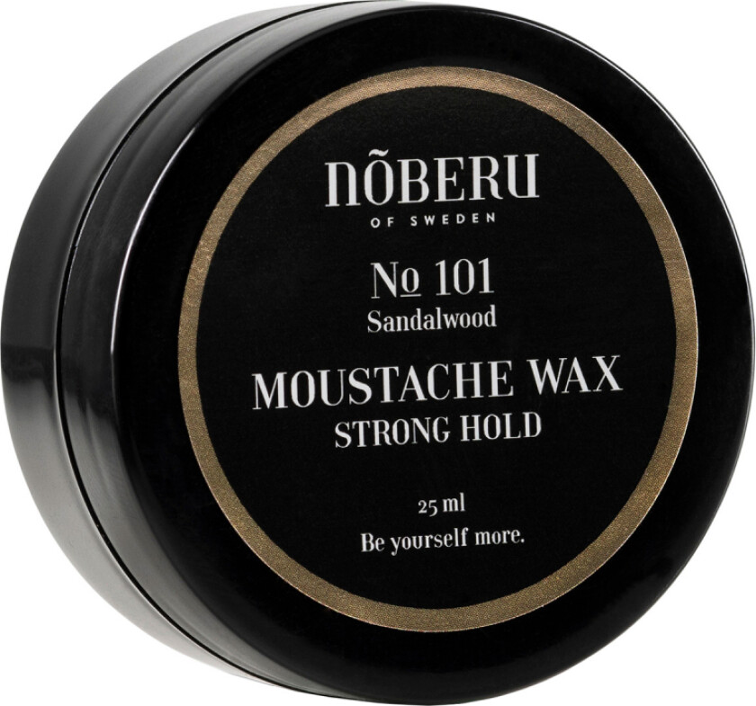 Moustache Wax Strong Hold Sandalwood (25ml)