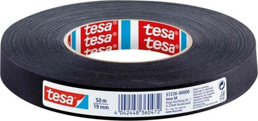 Duct Tape Tough 50m x 19mm Black