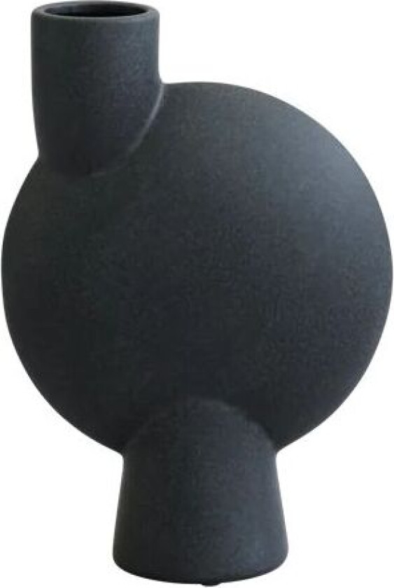 Sphere Vase Bubl Medio Ø19 cm Black