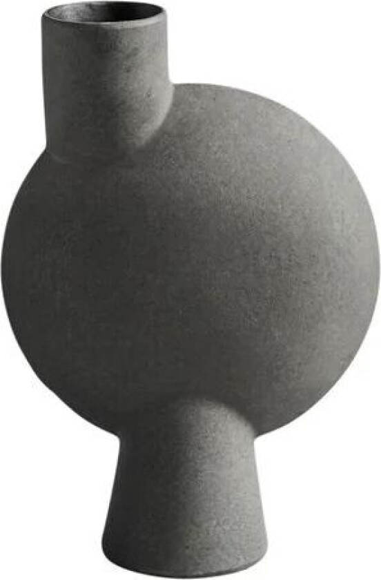 Sphere Vase Bubl Medio Dark grey