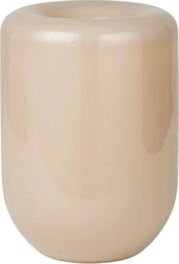 Opal Vase L 20 cm Beige
