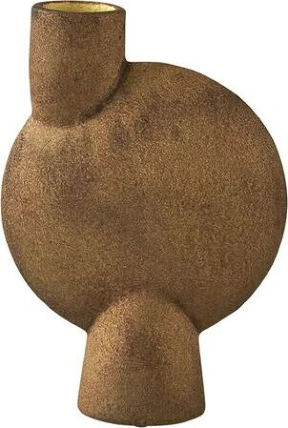 Sphere Vase Bubl Medio Ø19 cm Ocher