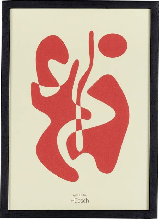 Bilde med tre ramme liten Svart