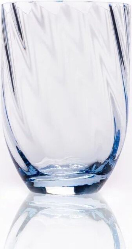 Swirl drikkeglass 25 cl Light blue