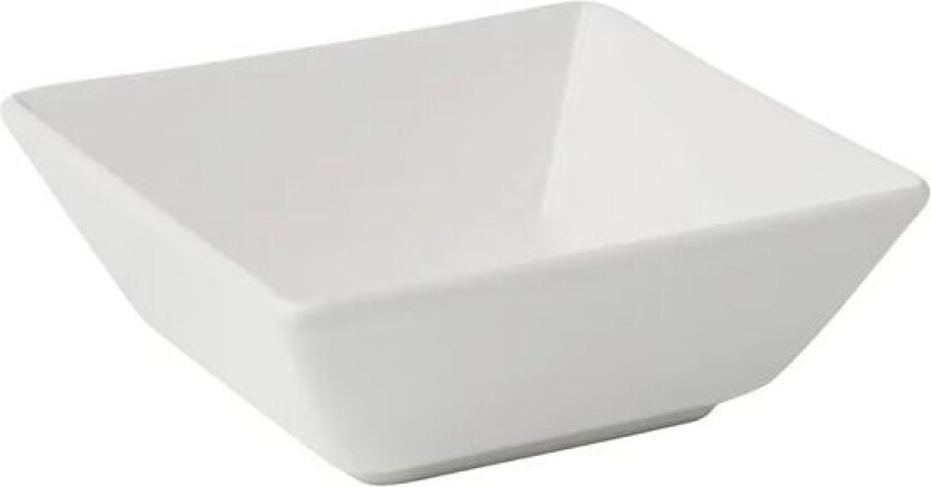 Aida Quadro skål Ø13 cm Hvit