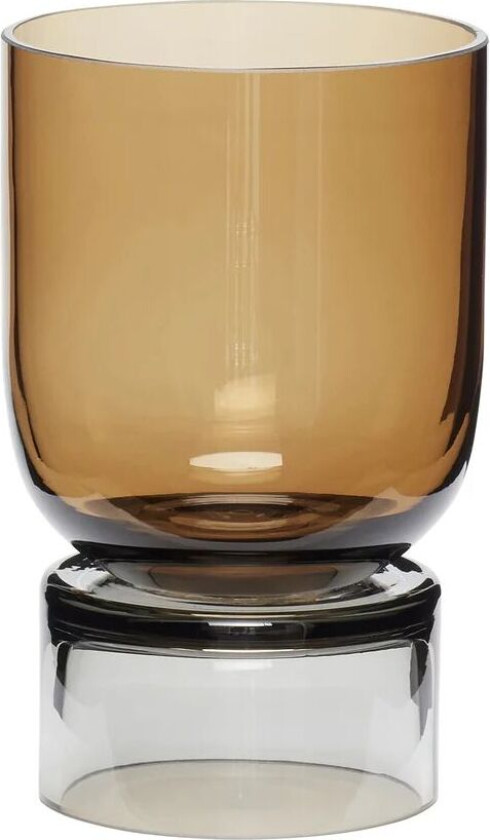 Vase liten Amber-grå