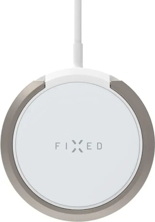 Bilde av Fixed MagPad Magnetic 15W Trådløs Lader - MagSafe-Kompatibel - Hvit