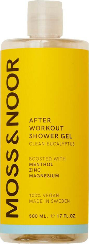 After Workout Shower Gel, 500 ml Bad- & Dusjkrem