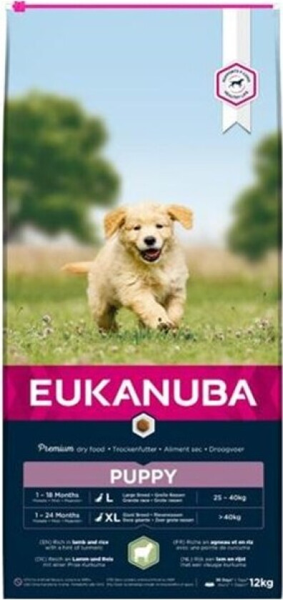 Eukanuba Puppy Large Breed Lamb & Rice (12 kg)