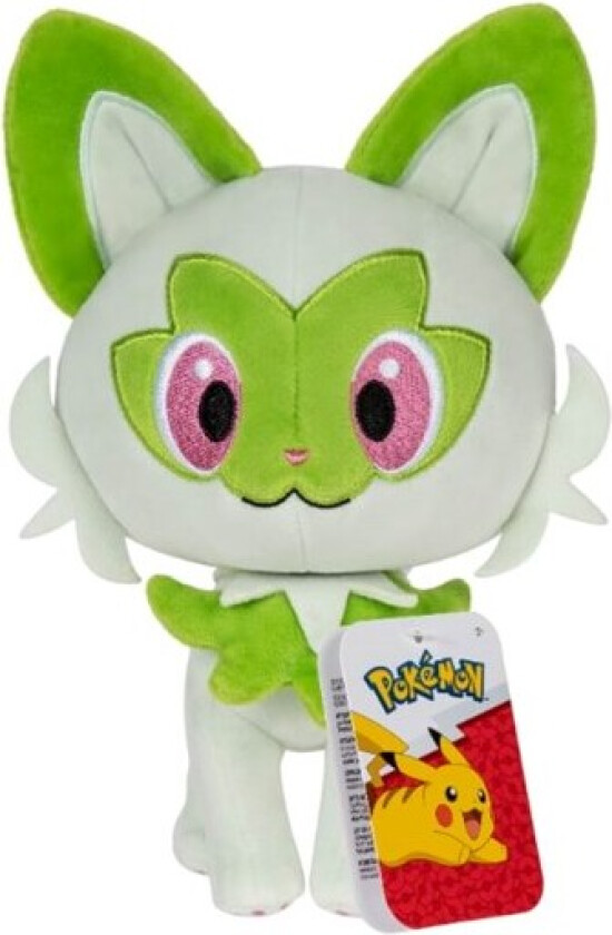POKEMON - PLUSH 20 CM SPRIGATITO CDU (PKW3353)