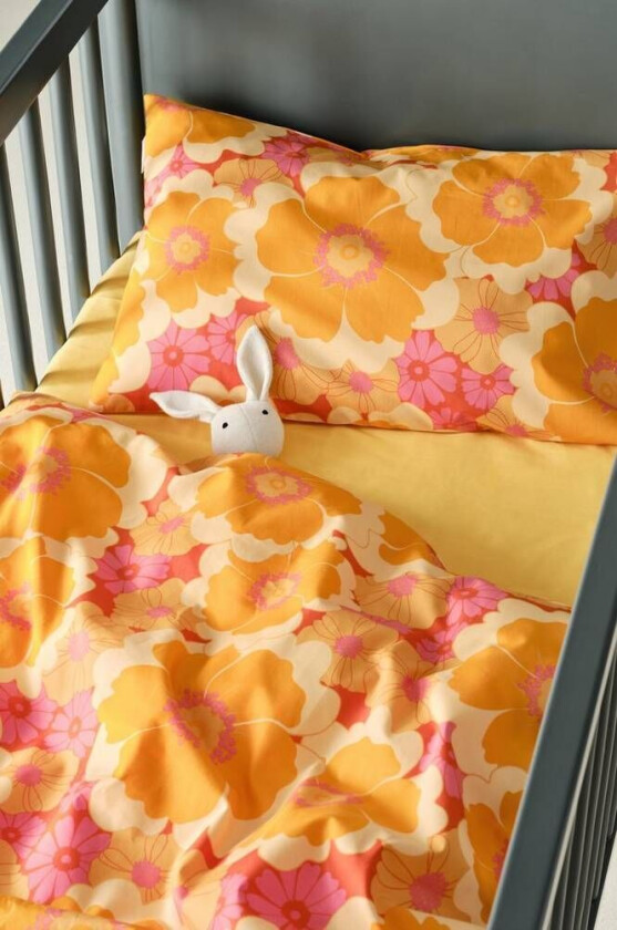 MINI sengesett krybbe økologisk Gul