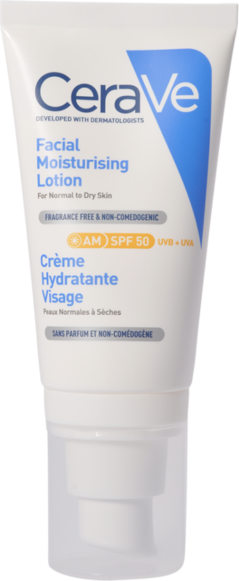 Facial Moisturising Lotion SPF50, 52 ml