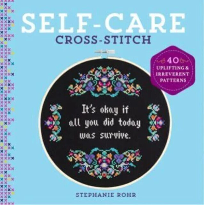 Self-Care Cross-Stitch av Stephanie Rohr