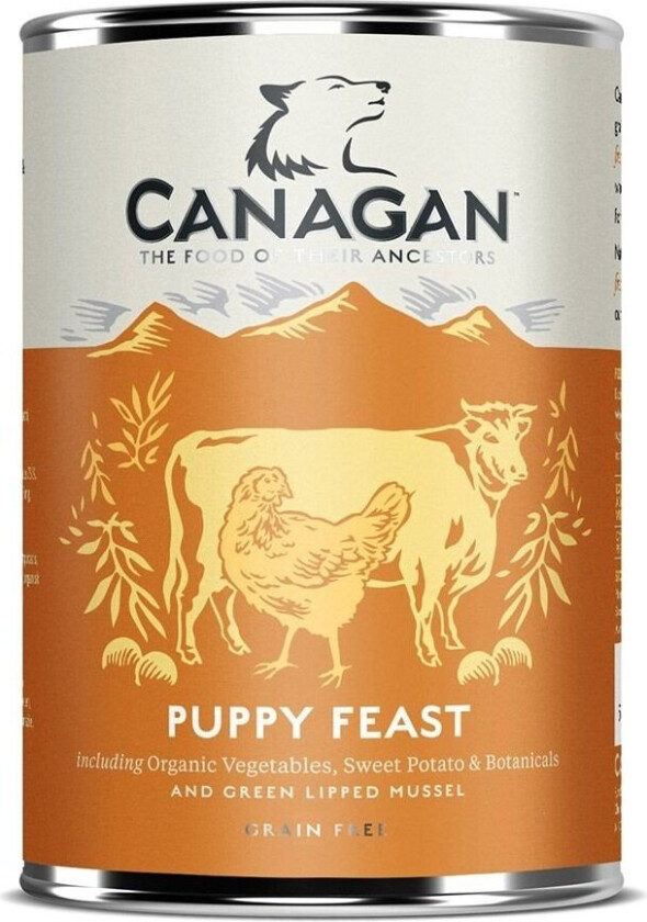 Canagan Puppy Feast Kylling & Biff