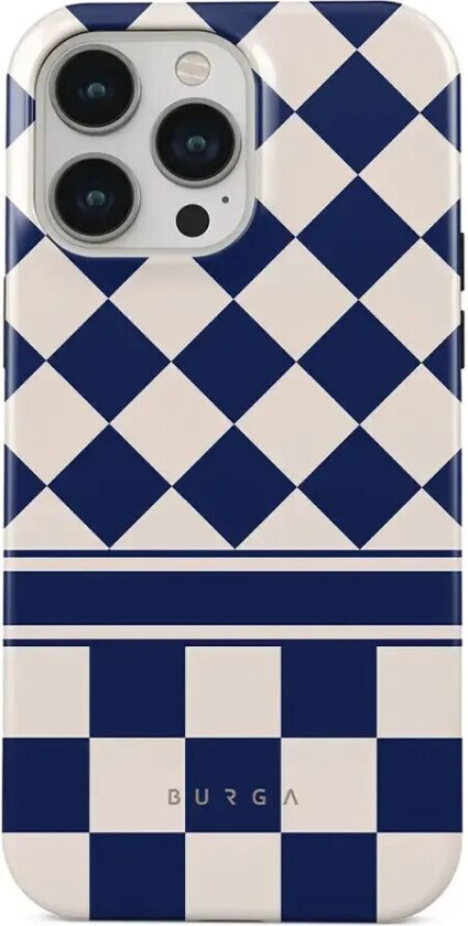 Burga iPhone 13 Pro Tough Fashion Deksel - Check & Mate