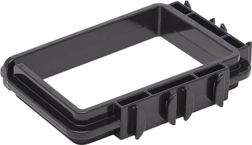 Cable Management D-Rings Rack Enclosures Button Mount 3x4in 12Pk - D-ring cable management kit